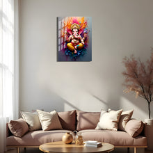 LORD GANESHA multi color High-Definition Acrylic Photo Frame, Wall-Mounted, Frameless Design, Perfect for Anniversaries, Birthdays, and Special Moments, Unique Gift Idea