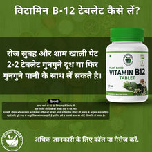 NAMHA INNOVATIVES/Plant-Based Vitamin B12 Tablet, Increased B12 Levels, Immunity Booster, and Digestive Health-120 tablets