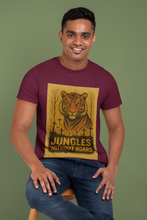 Men's Cotton Round Neck T-Shirt-Jungles Without Roars