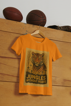 Men's Cotton Round Neck T-Shirt-Jungles Without Roars