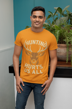 Men's Cotton Round Neck T-Shirt-Hunting Hurts