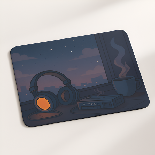 Namha Innovatives Mouse Pad for Laptop with Anti-Slip Base, 230 x 190 mm, Gaming Mousepad, 3mm Thick, Waterproof Surface, Compatible with Laser and Optical Mice