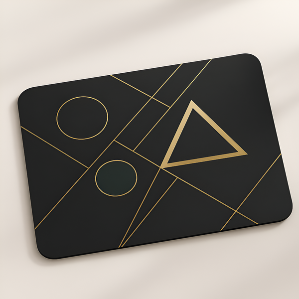 Namha Innovatives Mouse Pad for Laptop with Anti-Slip Base, 230 x 190 mm, Gaming Mousepad, 3mm Thick, Waterproof Surface, Compatible with Laser and Optical Mice