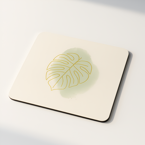 Namha Innovatives Mouse Pad for Laptop with Anti-Slip Base, 230 x 190 mm, Gaming Mousepad, 3mm Thick, Waterproof Surface, Compatible with Laser and Optical Mice
