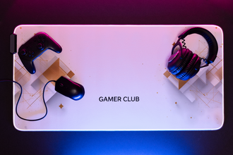 Unisex - Gaming Deskmate, Anti-slip base, Smooth surface - size 900 x 420 x 3 mm