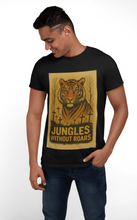 Men's Cotton Round Neck T-Shirt-Jungles Without Roars