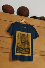 Men's Cotton Round Neck T-Shirt-Jungles Without Roars