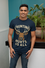 Men's Cotton Round Neck T-Shirt-Hunting Hurts