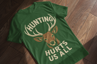 Men's Cotton Round Neck T-Shirt-Hunting Hurts