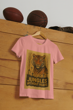 Men's Cotton Round Neck T-Shirt-Jungles Without Roars