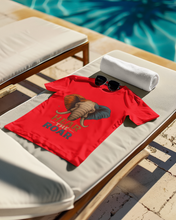 Hear The Roar Elephant Design T-Shirt, 100% Cotton,