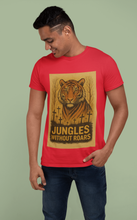 Men's Cotton Round Neck T-Shirt-Jungles Without Roars