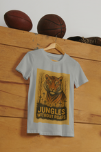 Men's Cotton Round Neck T-Shirt-Jungles Without Roars