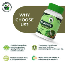 NAMHA INNOVATIVES/ RUCHIVEDA /Moringa Tablet (120 tAB| Miracle Green Supper food | usfda-approved