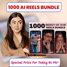 1000+ Ai America's got Talent Reels Bundle