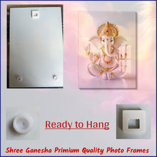 LORD GANESHA High-Definition Acrylic Photo Frame, Wall-Mounted, Frameless Design, Perfect for Anniversaries, Birthdays, and Special Moments, Unique Gift Idea