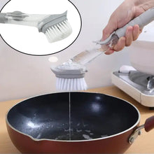 Home  Kitchen Cleaning Brushes Scrubber Soap Dispenser Scrub Brush For Pans Pots And Bathtub Sink (5 In 1 )