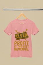 Motivational Money T-Shirt, Profit is The Best Revenge Design, 100% Cotton,