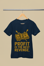 Motivational Money T-Shirt, Profit is The Best Revenge Design, 100% Cotton,