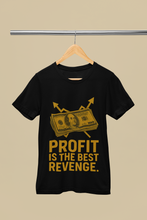 Motivational Money T-Shirt, Profit is The Best Revenge Design, 100% Cotton,