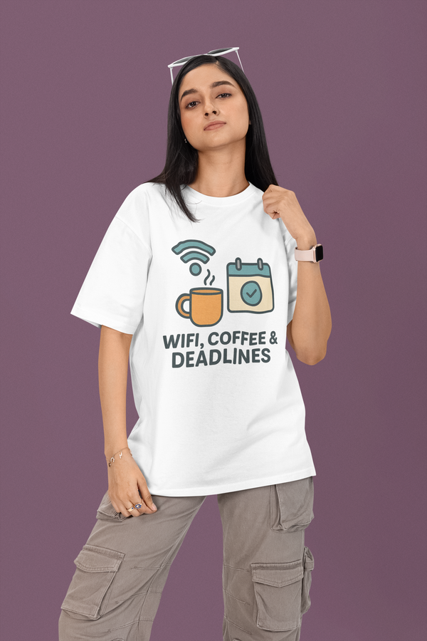 Men & Women, Oversized T-Shirts — Oversized Comfort