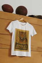 Men's Cotton Round Neck T-Shirt-Jungles Without Roars