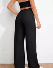 Women’s black trousers| Trousers for women in black colour| Black bell bottom women trousers