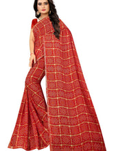 Women's Georgette Designer Bandhani Saree